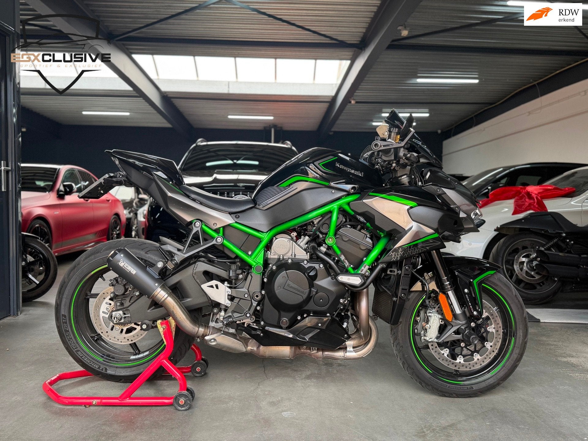 Kawasaki Tour Z H2 SUPERCHARGED|SCORPION|TOP STAAT|ZH2|, Bedrijf, Meer dan 35 kW, Toermotor, LED Verlichting