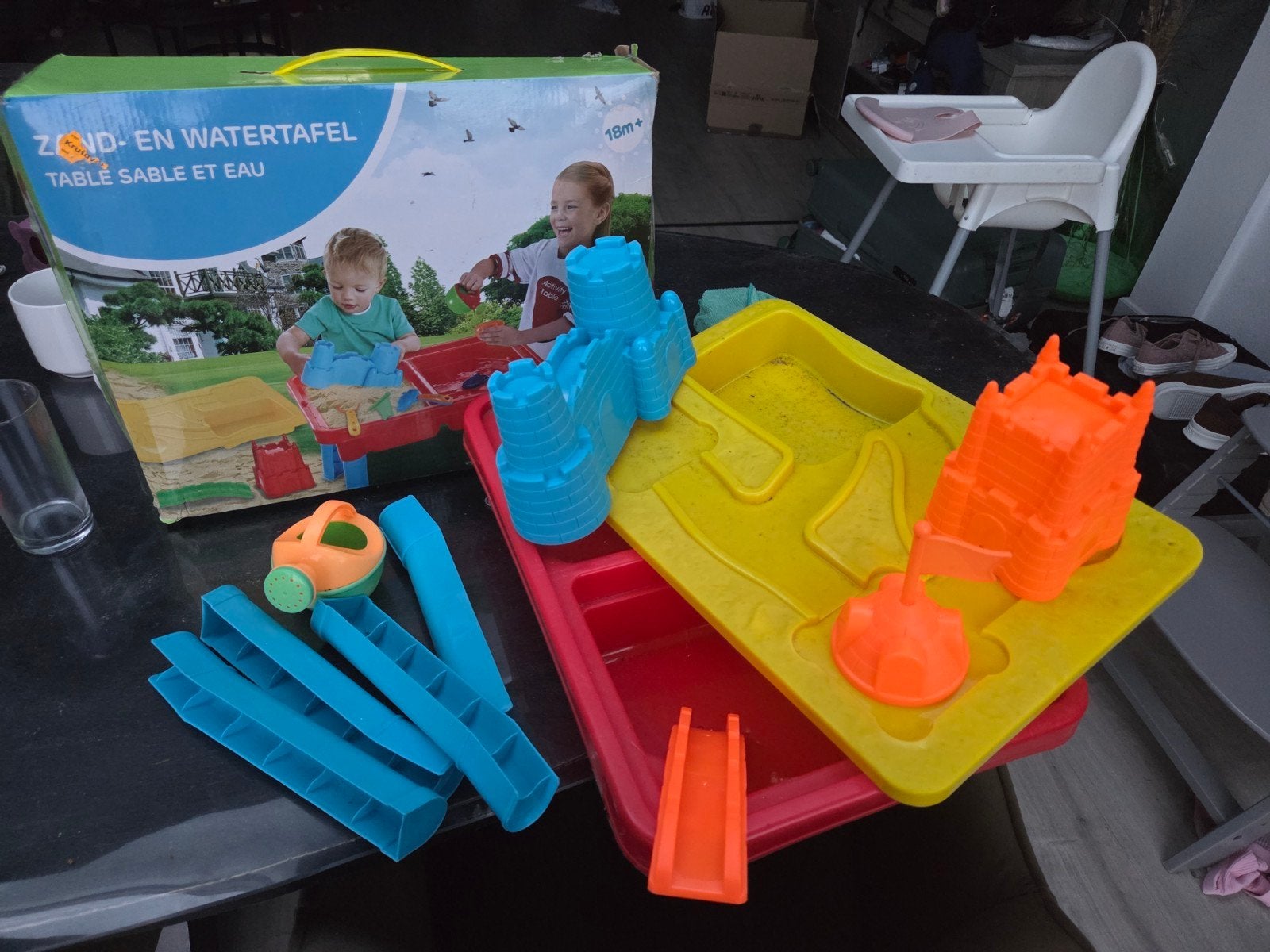 Leuke zand- en watertafel voor kinderen, Ophalen of Verzenden, Gebruikt