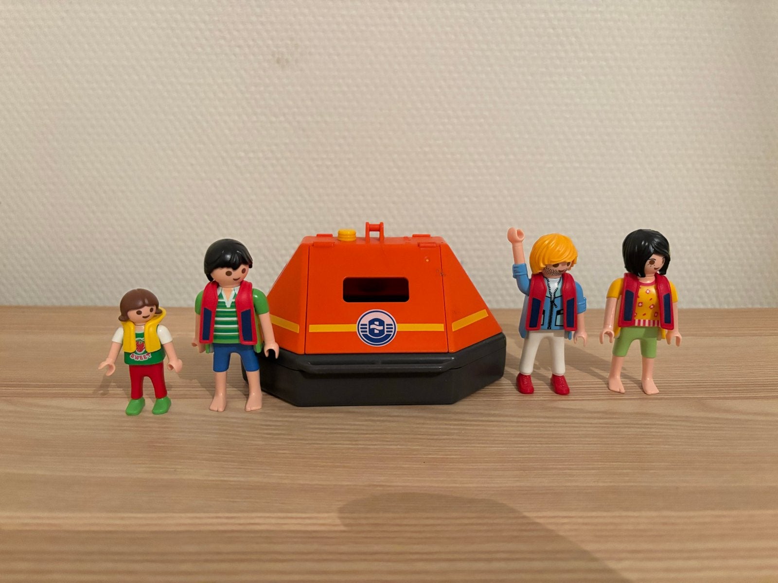 Playmobil Reddingsboot met Figuren, Kinderen en Baby's, Ophalen of Verzenden, Gebruikt, Complete set, Boot/Schip