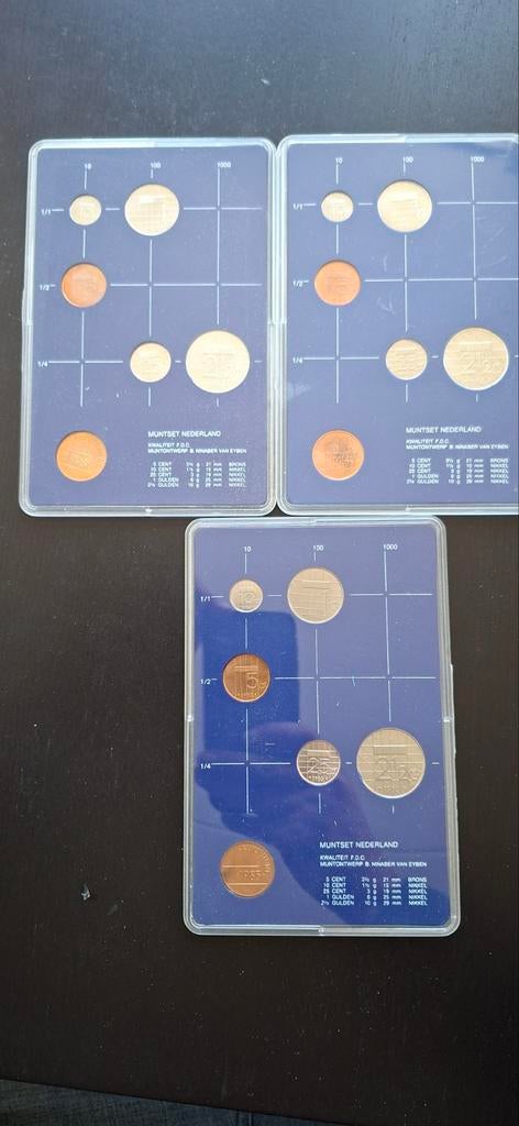 Setjes gulden munten ,1983, 1984, 1986 bieden, Ophalen of Verzenden, Koningin Beatrix