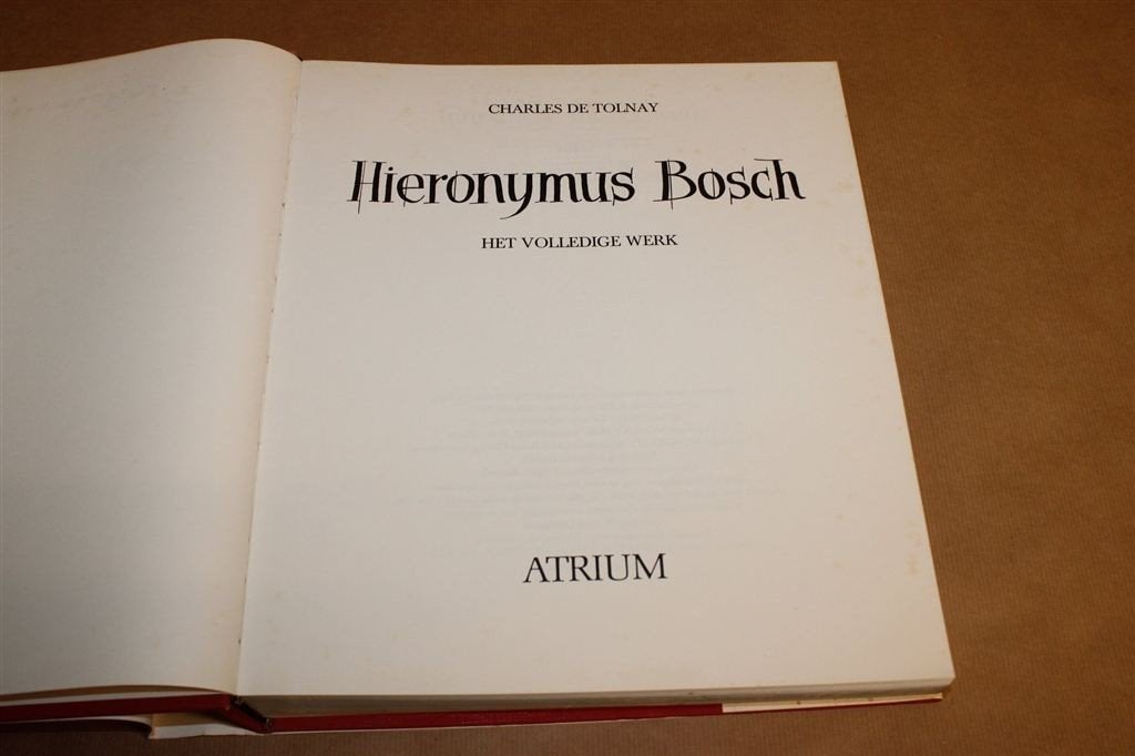 Hieronymus Bosch — Volledige Werk, 452 pag. Lijvig Boek, Ophalen of Verzenden, Gelezen