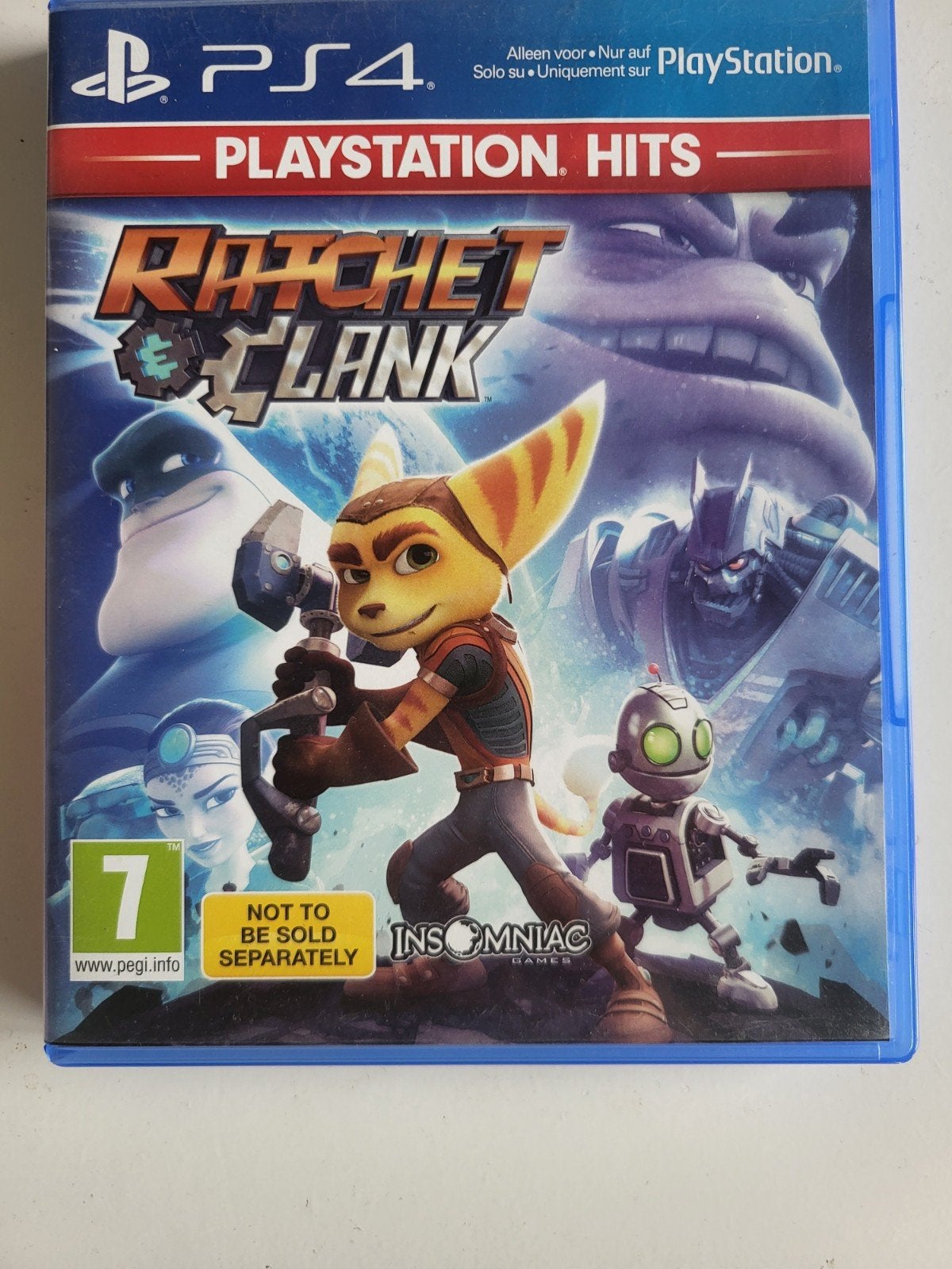 Ratchet & Clank PS4 - PlayStation Hits, Spelcomputers en Games, Avontuur en Actie, 1 speler, Ophalen of Verzenden, Zo goed als nieuw