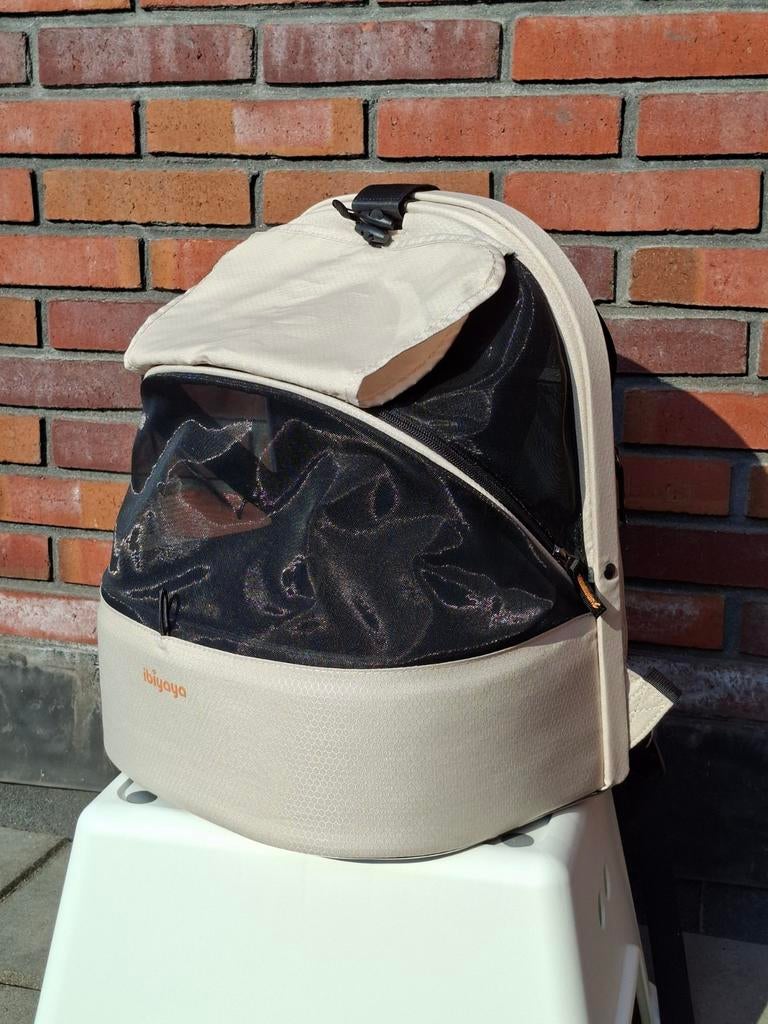 Ibiyaya Panorama Zipper free small pet backpack, Ophalen, Nieuw