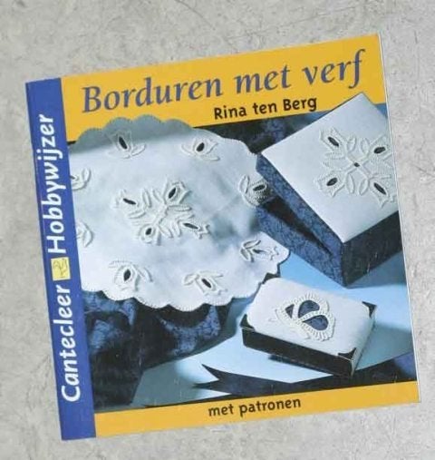 Borduren met verf   chw151, Ophalen of Verzenden, Zo goed als nieuw, Overige onderwerpen, Geschikt voor kinderen