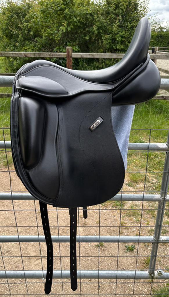 Super nette Anatomica cygnus s line short roll met croco, Dieren en Toebehoren, Paarden en Pony's | Zadels, Ophalen, Zo goed als nieuw