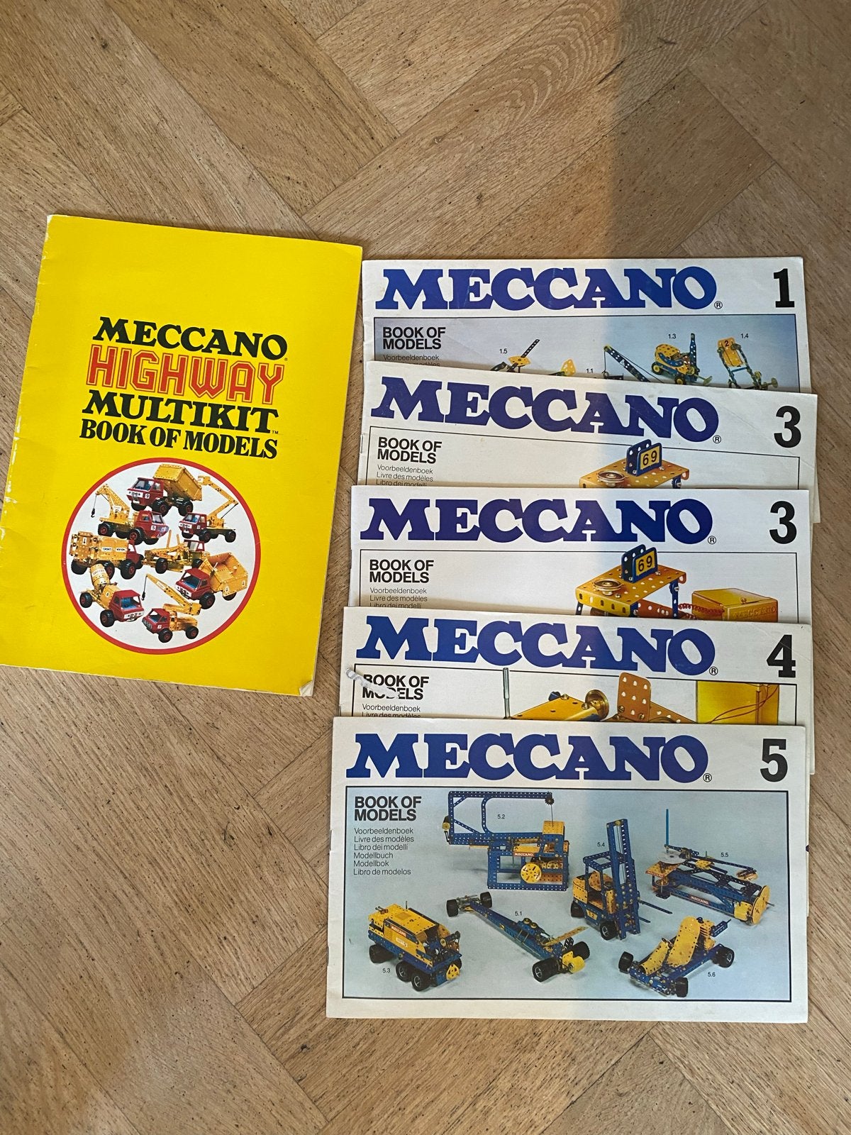 Meccano onderdelen oa Highway Multikit, motoren,boekjes, Ophalen of Verzenden, Gebruikt, Overige merken
