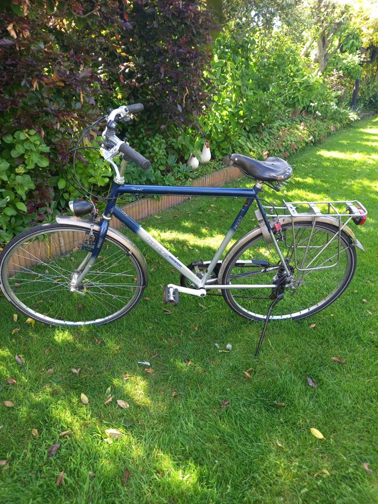 Koga herenfiets  maat 60 cm stapfiets, Gebruikt, Ophalen of Verzenden, 57 tot 61 cm, Koga Miyata