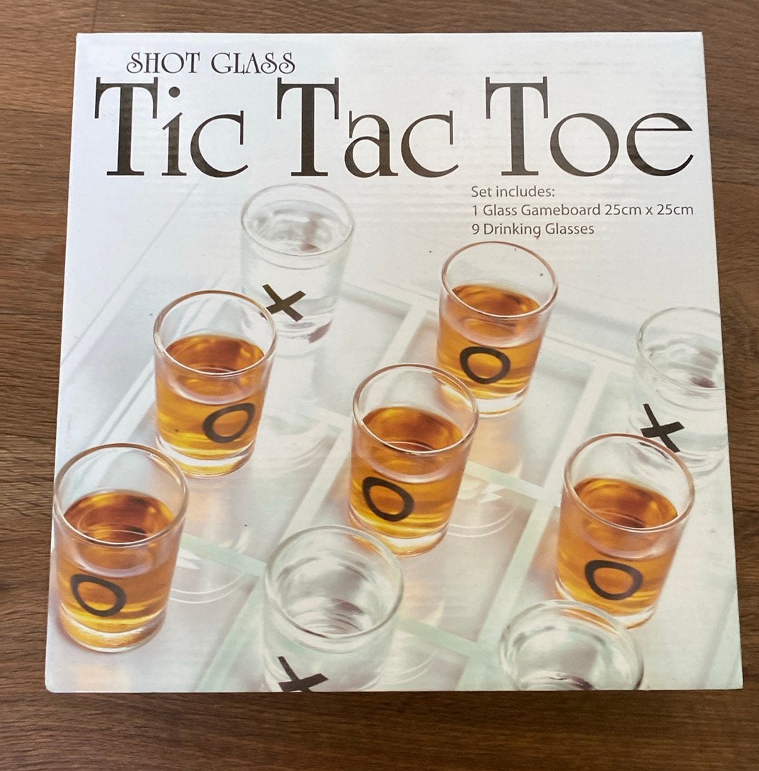 shot glaasjes tic tac toe, Ophalen of Verzenden, Nieuw, Borrel- of Shotglas