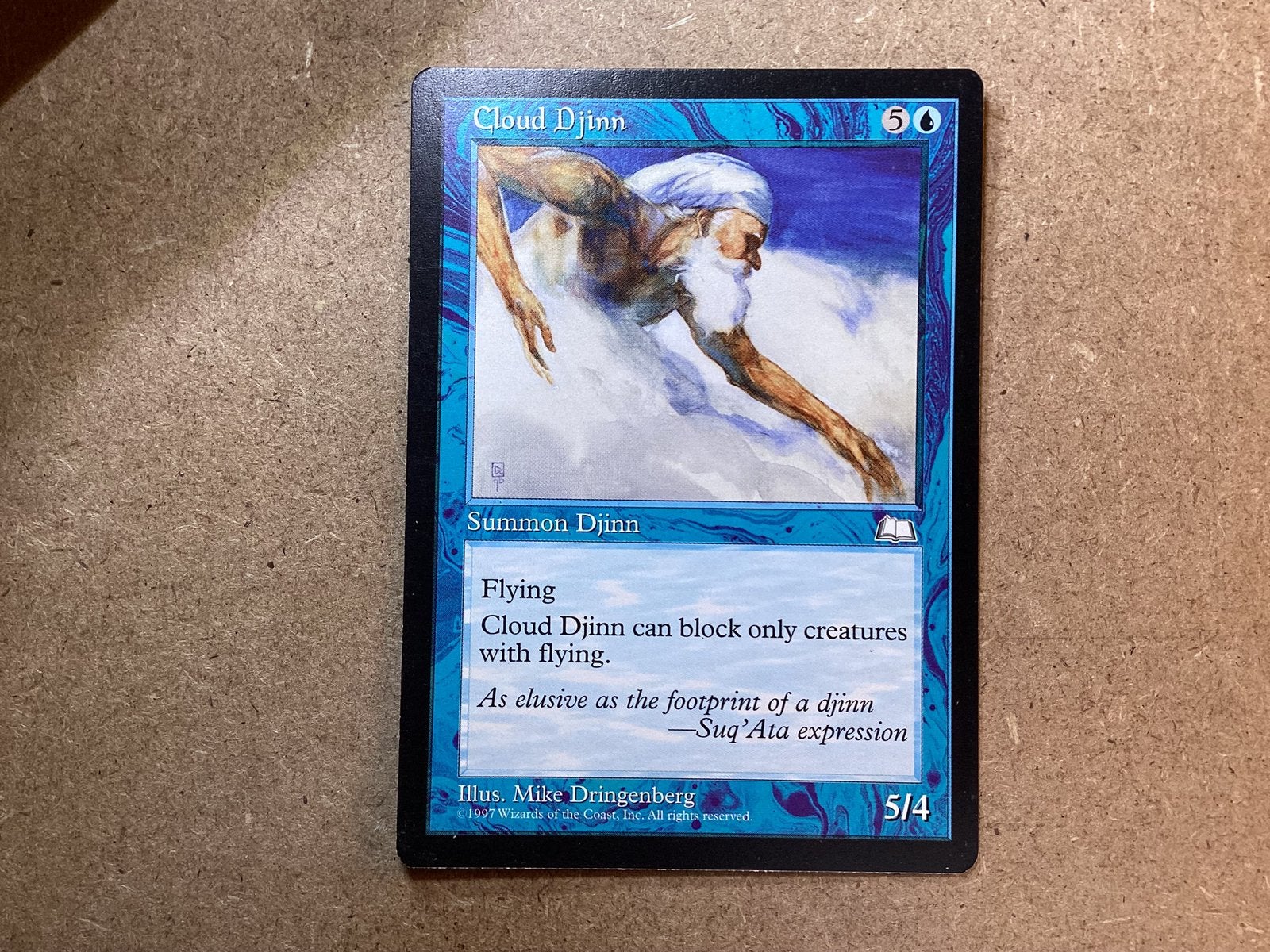 1x Cloud Djinn (Good), Ophalen of Verzenden, Gebruikt, Losse kaart
