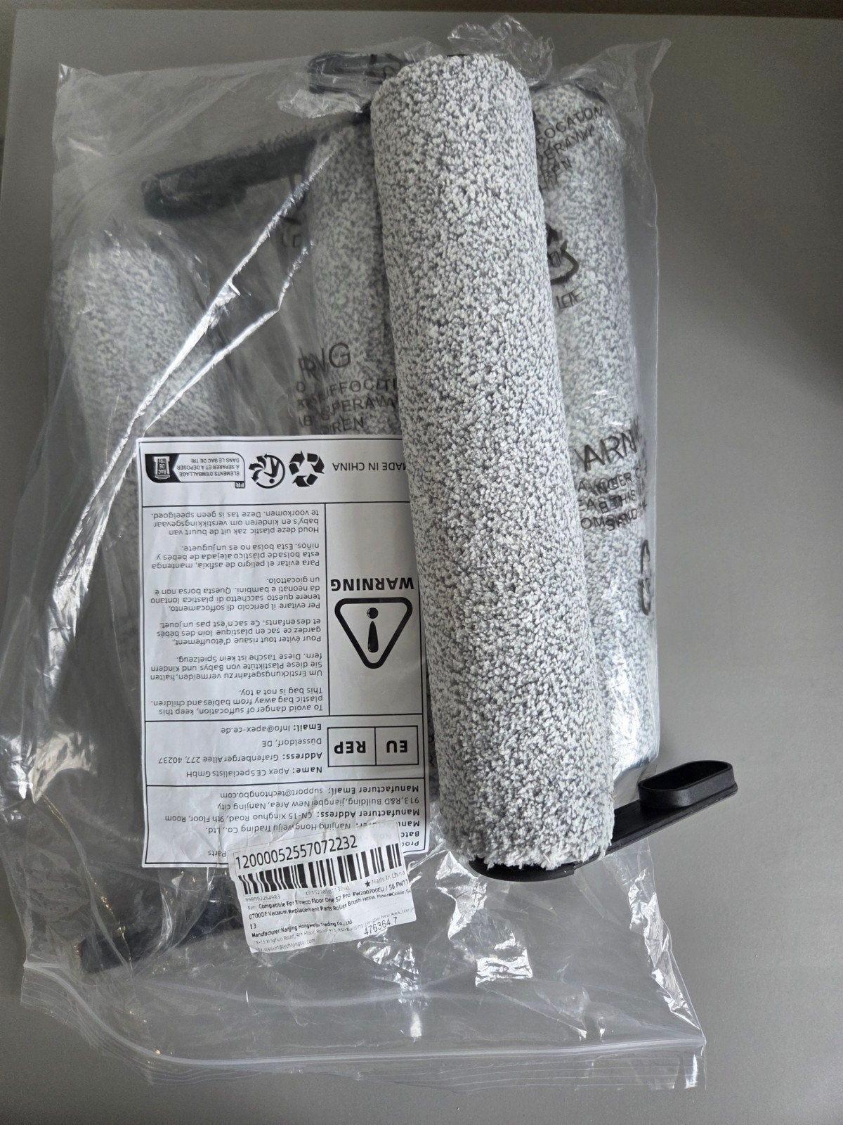 4x Rollerborstels voor Tineco Floor One S7 Pro - Nieuw, Ophalen of Verzenden, Nieuw, Vloerreiniger, Overige merken