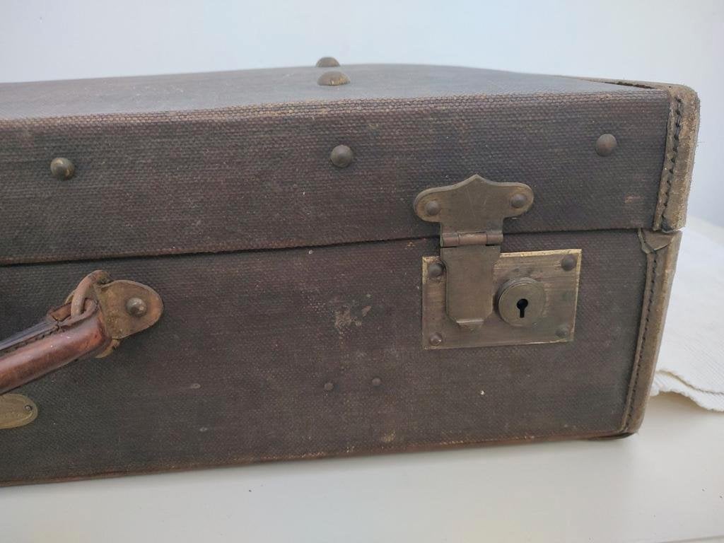 K467 LIPROSTA koffer - hutkoffer, begin 1900 zeer fraai, Overige materialen, Gebruikt, -, -