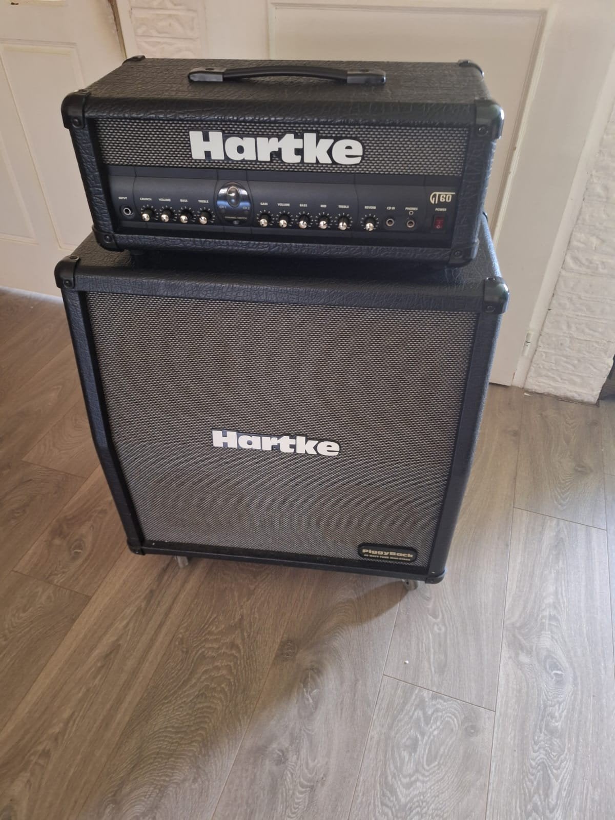 Hartke Piggyback, 60 wats, Ophalen, Gebruikt, Gitaar, 50 tot 100 watt