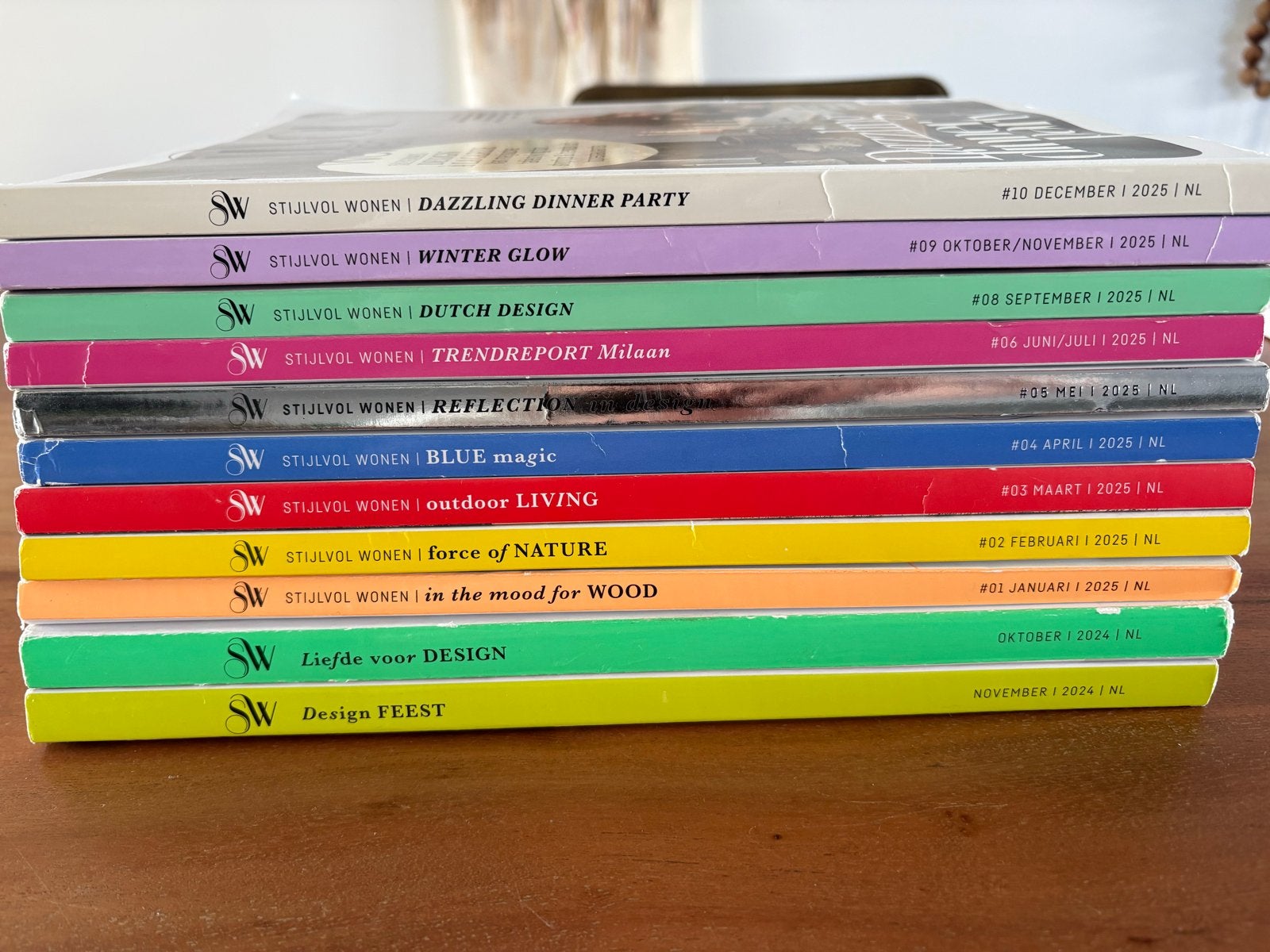 Stijlvol Wonen Magazine Collectie - 11 nummers 2024/2025, Ophalen of Verzenden, Zo goed als nieuw, Overige typen