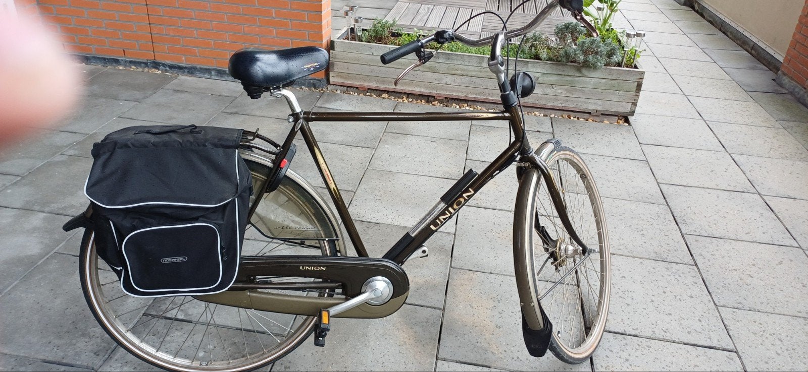 twee mooie union heren vintage  fietsen