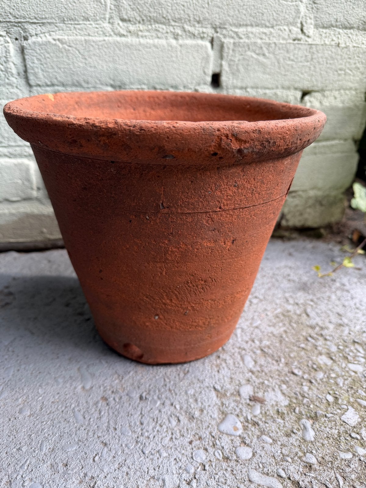 Terracotta bloempot - Gebruikt, Tuin en Terras, Gebruikt, Rond, Binnen, Ophalen of Verzenden
