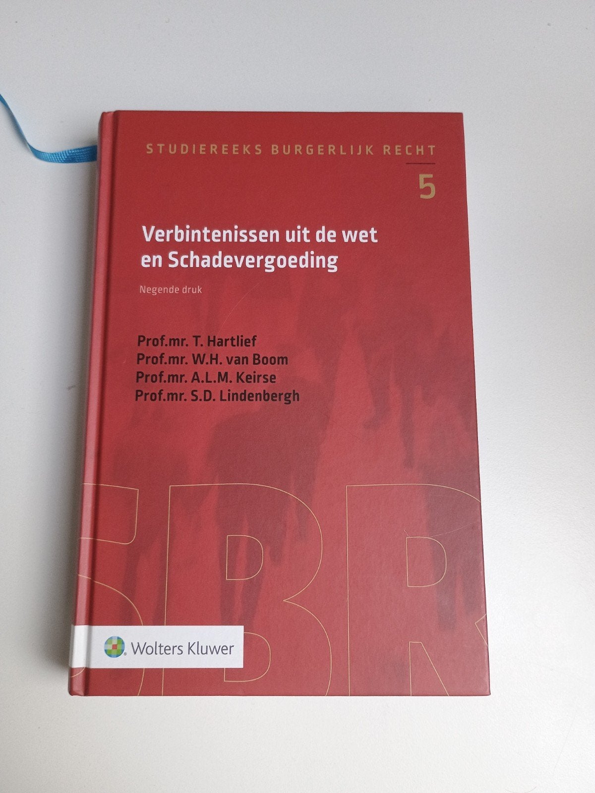 Studieboek Verbintenissen uit de wet en Schadevergoeding, Boeken, Ophalen of Verzenden, T. Hartlief, W.H. van Boom, A.L.M. Keirse, S.D. Lindenbergh