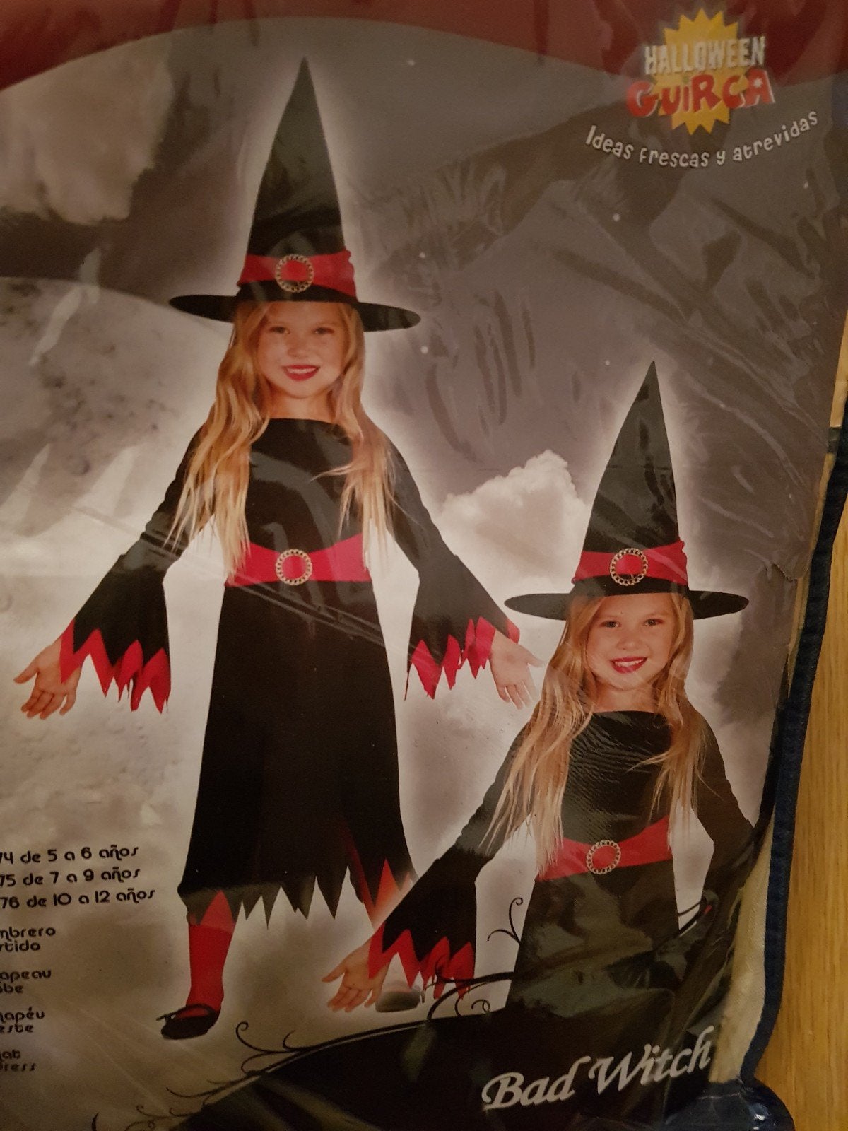 Heksenjurk Halloween kostuum meisje 10-12 jaar, Ophalen of Verzenden, Gebruikt, 146 t/m 152, Meisje