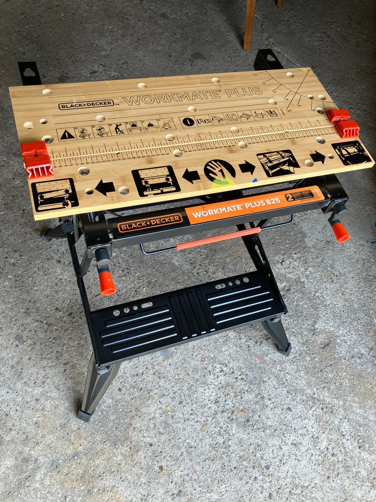 Black&Decker workmate 825 PLUS, Ophalen, Zo goed als nieuw, Minder dan 70 cm