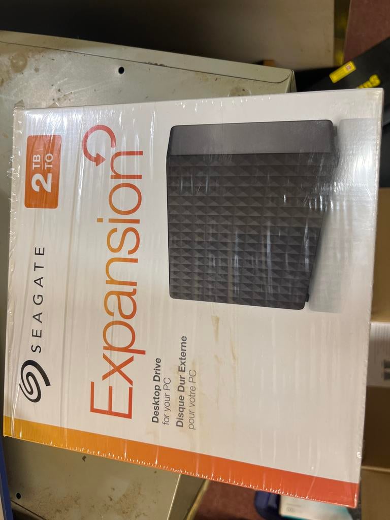 Seagate Expansion 2TB Externe Desktop Harde Schijf, Ophalen of Verzenden, Zo goed als nieuw