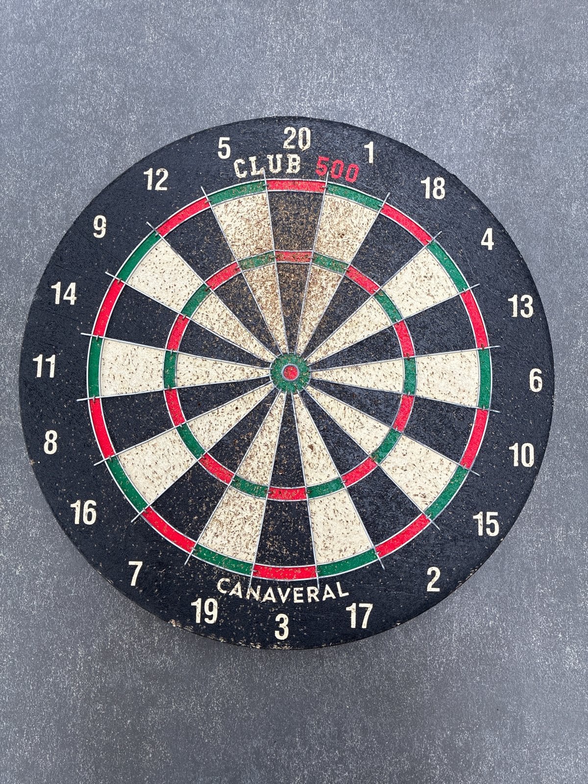 Dartbord Canavarel Club 500, Ophalen of Verzenden, Gebruikt, Dartbord