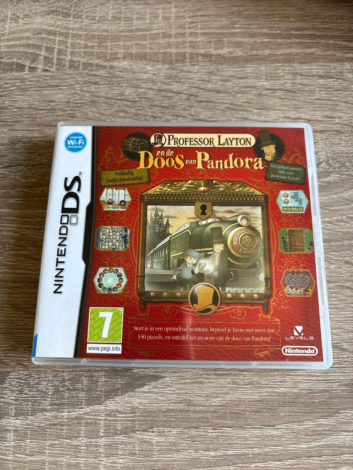 Professor Layton en de Doos van Pandora - Nintendo DS, Puzzel en Educatief, 1 speler, Ophalen of Verzenden, Zo goed als nieuw