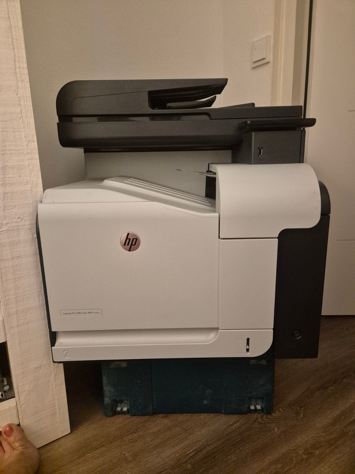HP LaserJet Pro 500 Color MFP M570dw All-in-one Printer, Computers en Software, Printers, All-in-one, Zo goed als nieuw, HP, Scannen