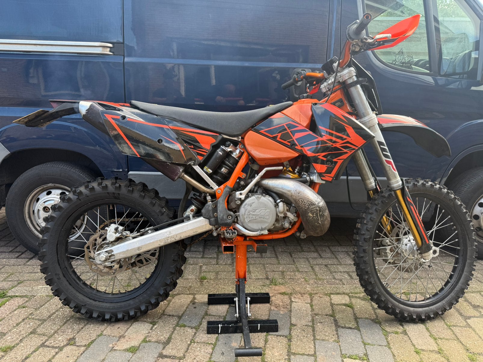 KTM 250 SX Enduro 2002 – Met kenteken 2 takt, Bedrijf, Enduro