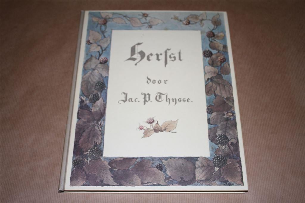 Herfst. Jac. P. Thijsse. Compleet plaatjesalbum., Boeken, Ophalen of Verzenden, Gelezen