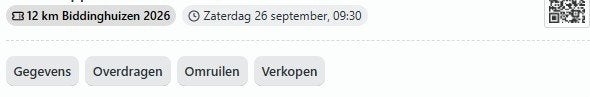 Mudmasters 12km 26 sept 9:30 Delta, Eén persoon