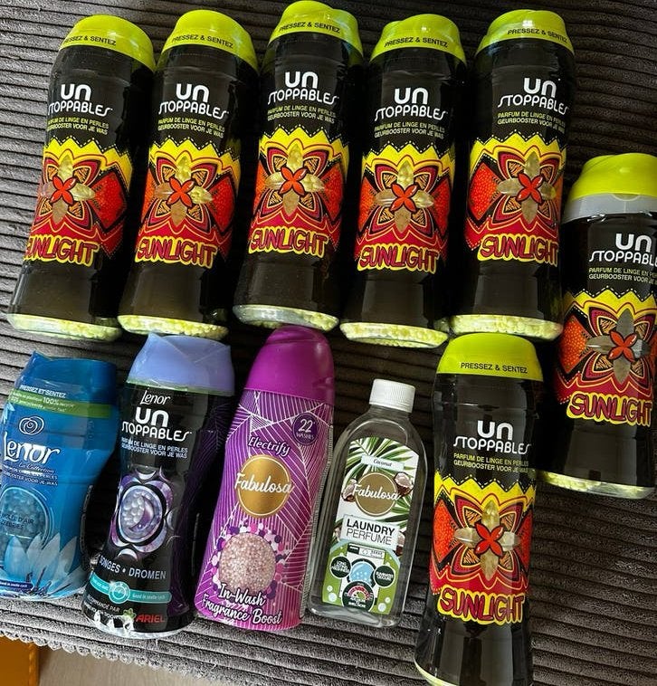 Geurparels/wasparfum, Ophalen