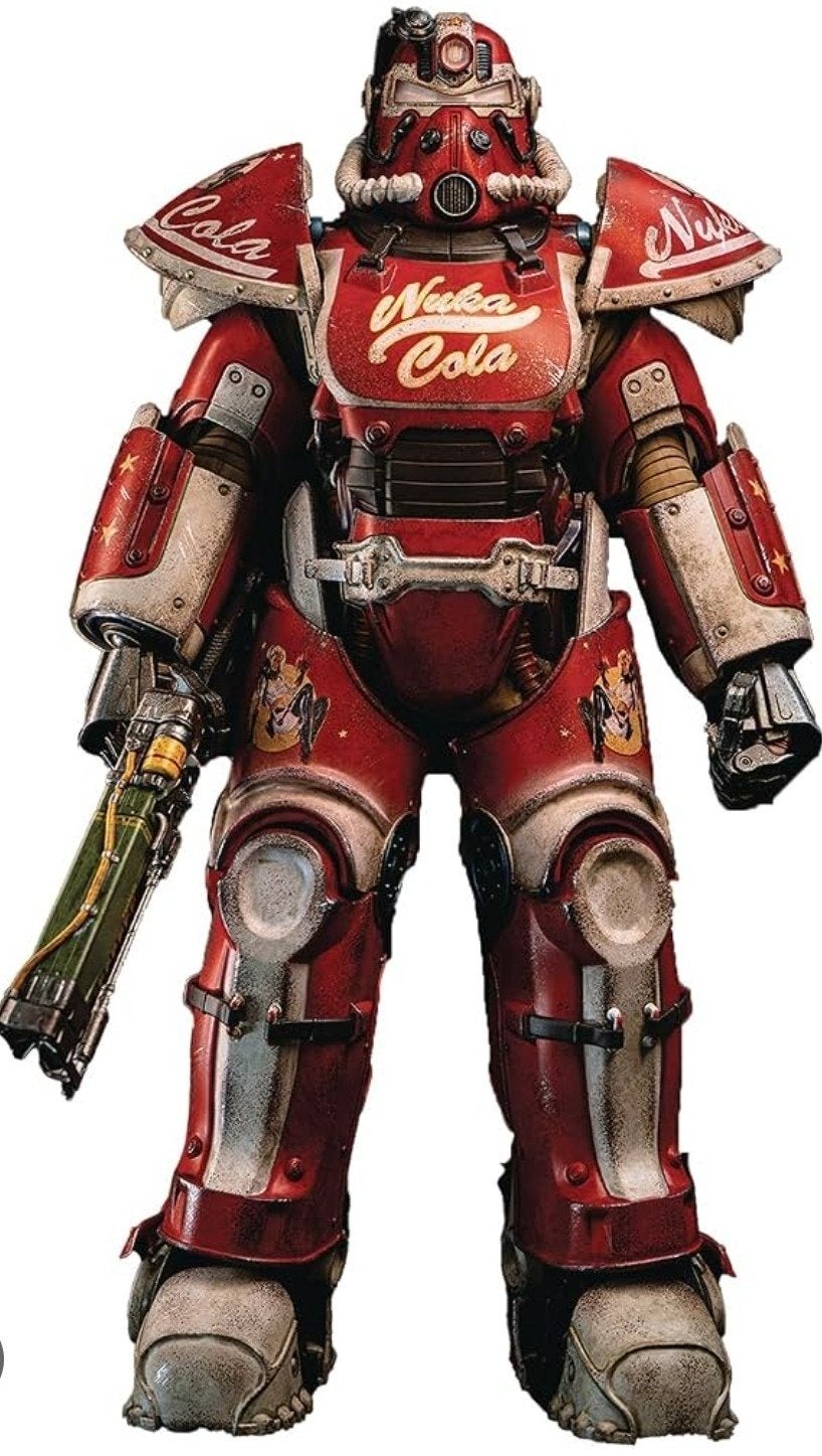 Threezero Fallout T-51  Power Armor Nuka Cola 1/6 figure, Ophalen of Verzenden, Nieuw
