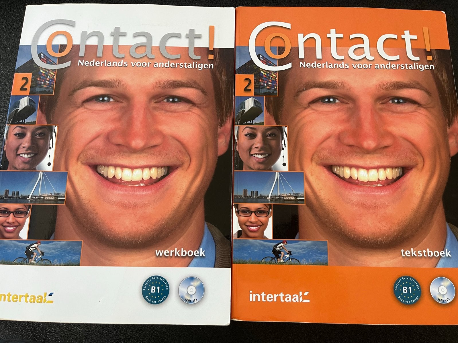 Contact! 2 Nederlands voor anderstaligen (tekst- en werkboek, Boeken, Ophalen of Verzenden, Alpha, Zo goed als nieuw, Overige niveaus
