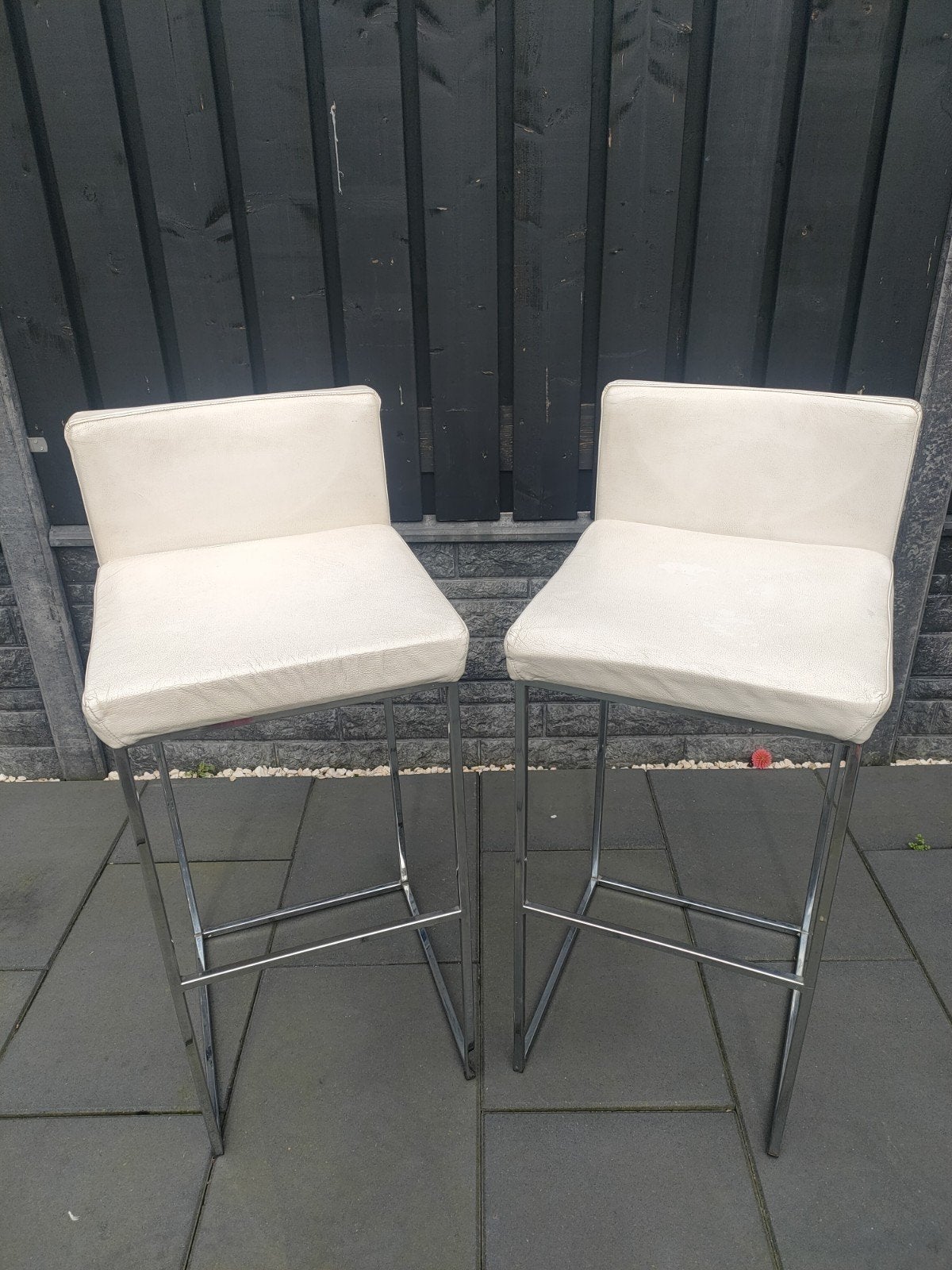 Calligaris design barkrukken 2 stuks, 2 krukken, Ophalen of Verzenden, 60 tot 90 cm