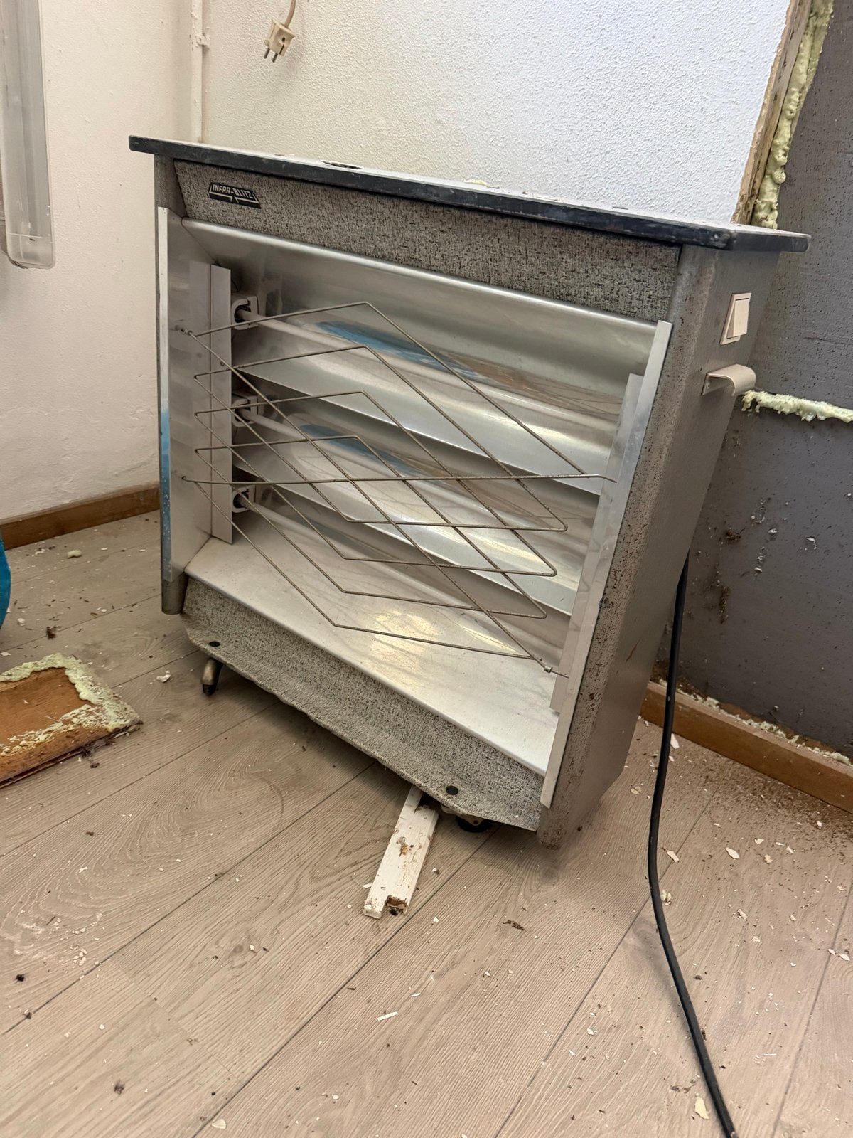 Stralingskachel, Ophalen, 30 tot 80 cm, Gebruikt, Kachel