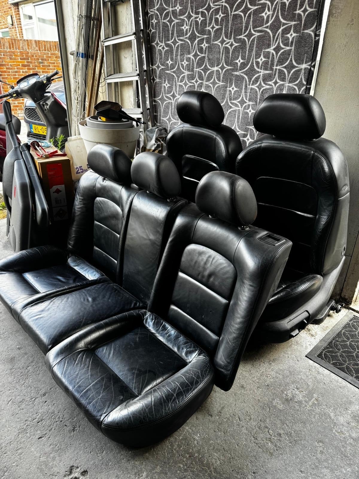 Lederen interieur Seat Leon 1M Topsport met stoelverwarming, Auto-onderdelen, Interieur en Bekleding, Ophalen, Gebruikt, Seat