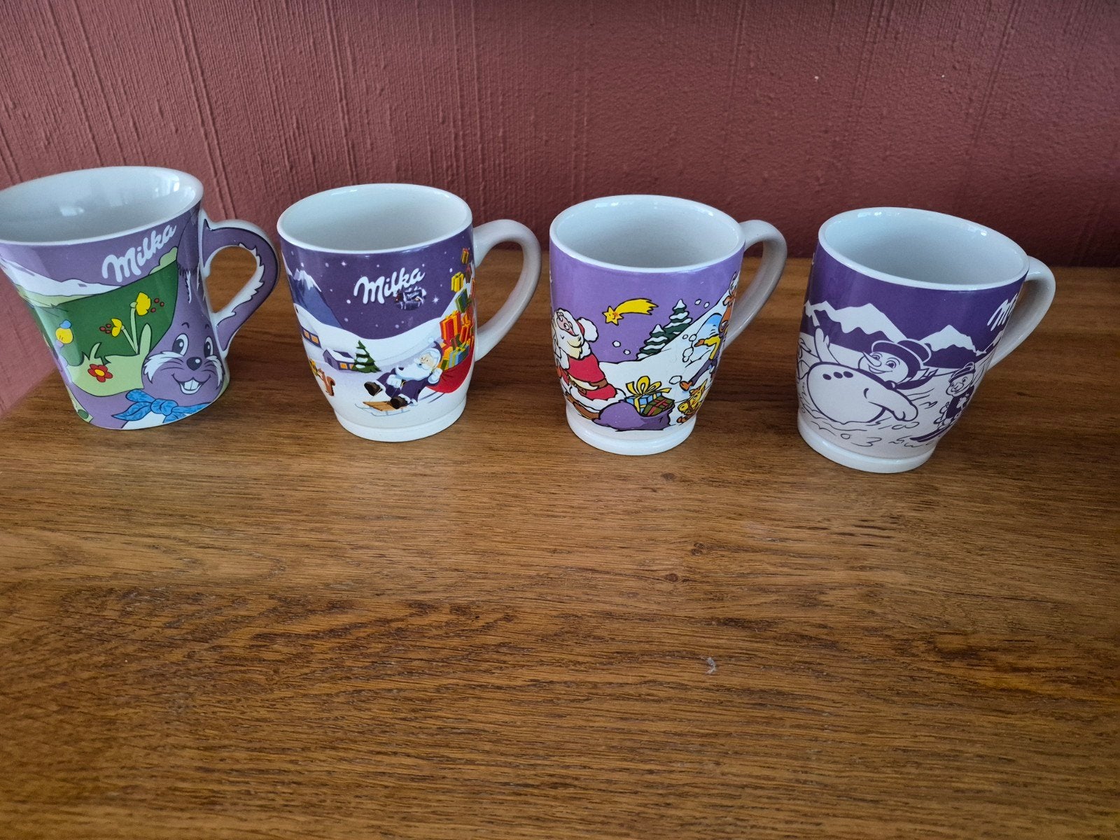 Milka Kerst en Pasen Bekers - Limited Editions, Ophalen of Verzenden