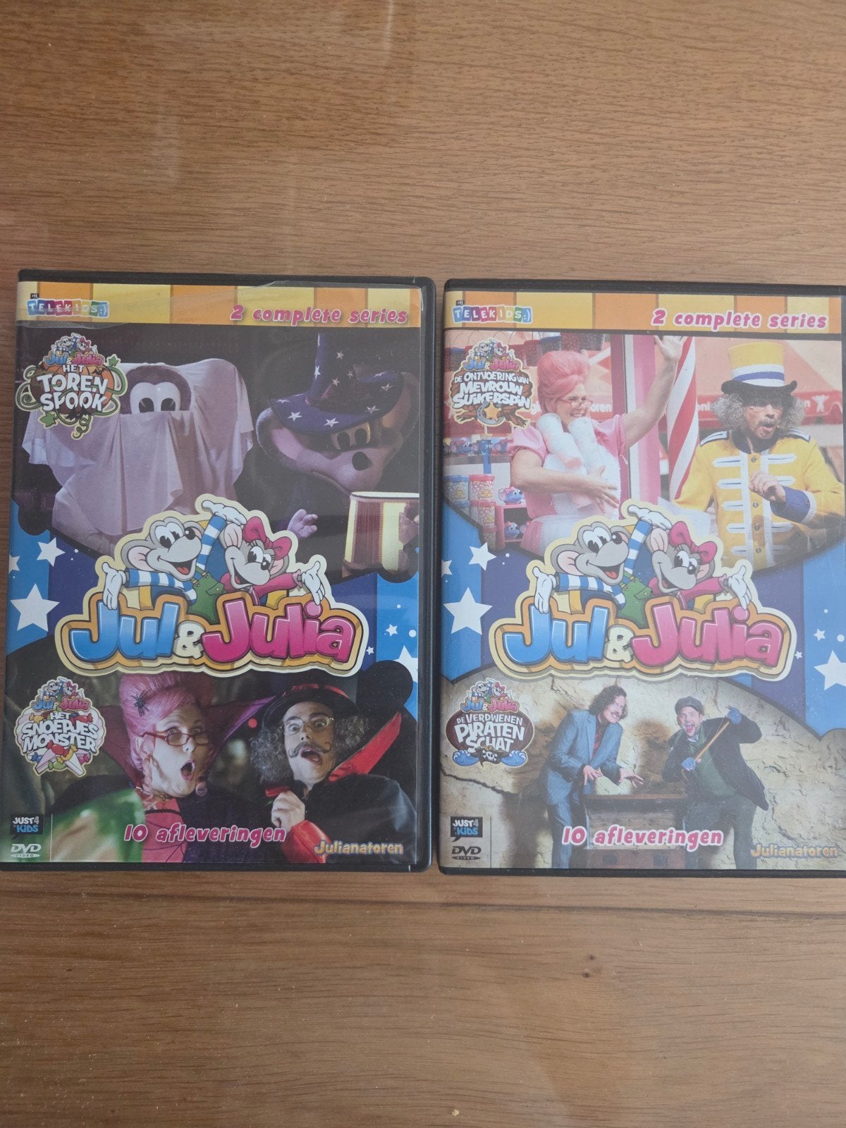 Jul & Julia DVD: Het Torenspook & Het Snoepjesmonster, Gebruikt, Alle leeftijden, Nederlands, Tv-serie