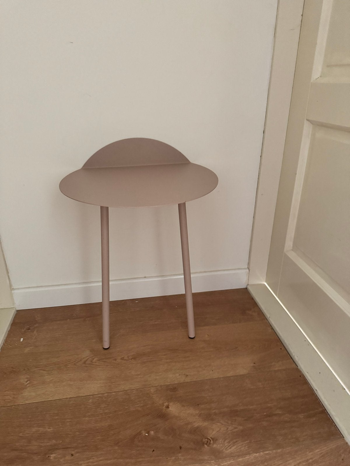 Menu Scandinavisch design wall table nieuw, 45 tot 60 cm, Minder dan 55 cm, Metaal of Aluminium, Rond