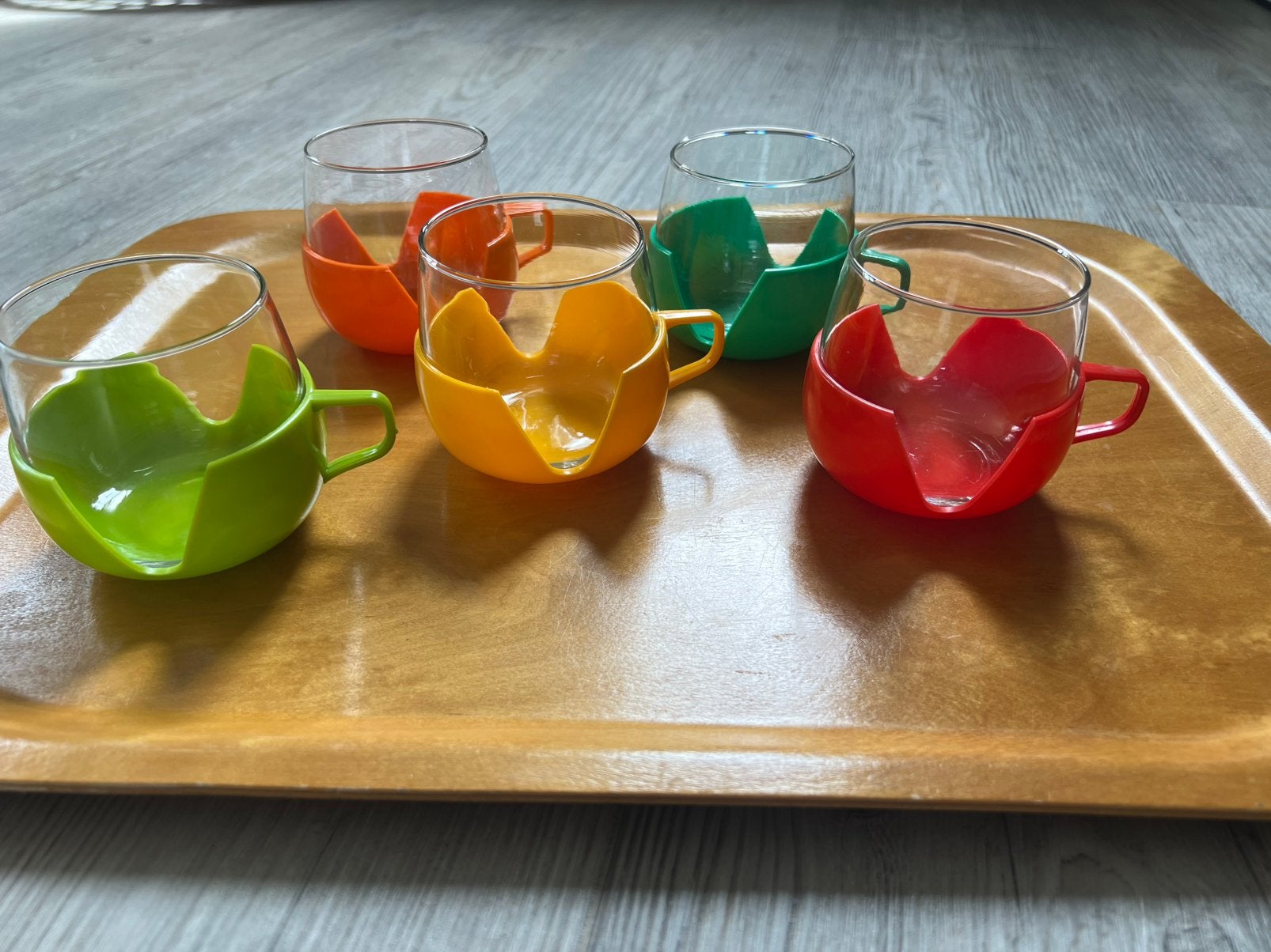 Retro drinkglazen, Ophalen of Verzenden, Zo goed als nieuw, Overige stijlen