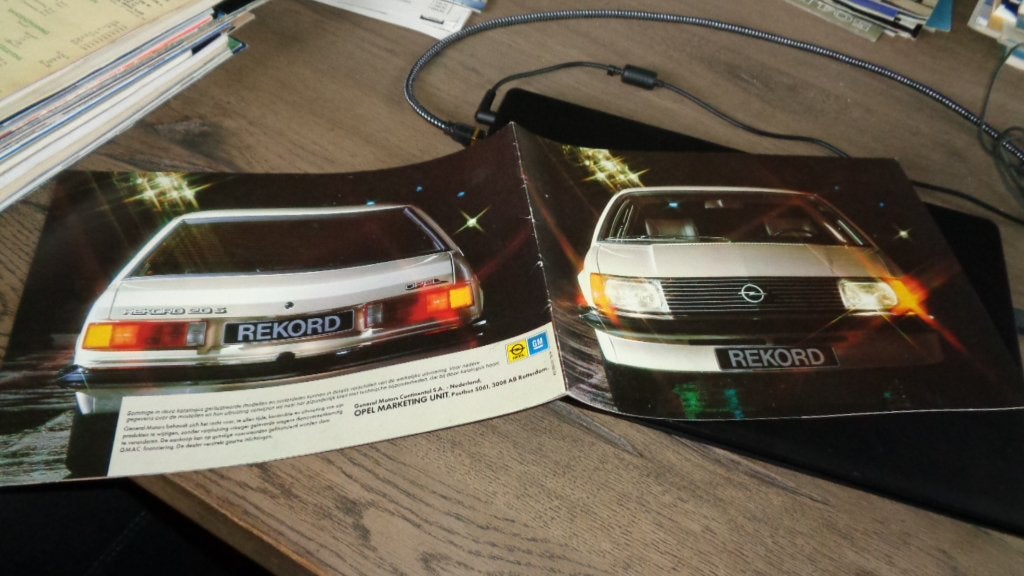Folder  OPEL REKORD  ,  1978, Verzenden, Nieuw, Opel