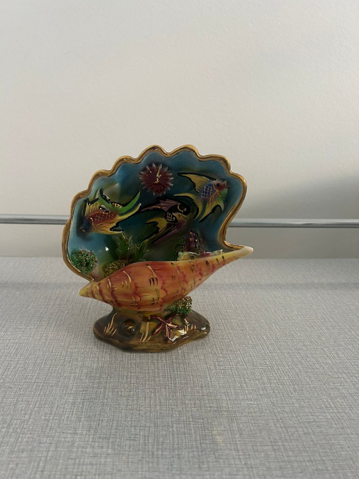 Vintage keramische tafellamp, Ophalen of Verzenden