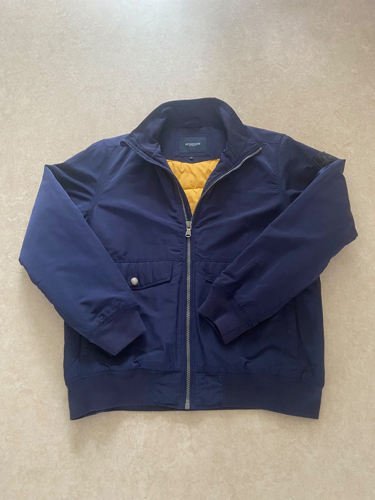 McGregor heren winterjas – maat 56 (valt als 54), Ophalen of Verzenden, Gedragen, Blauw, McGregor