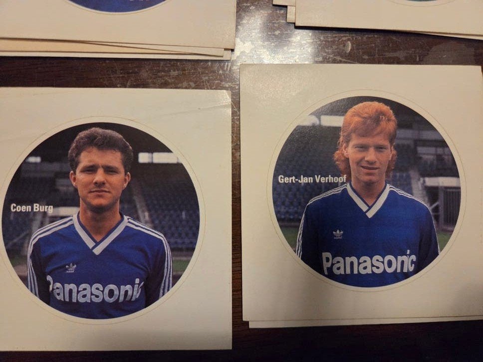 FC Den Bosch Plaatjes Jaren '80 - 19 Verschillende Spelers, Verzamelen, Ophalen of Verzenden, Zo goed als nieuw, Overige binnenlandse clubs