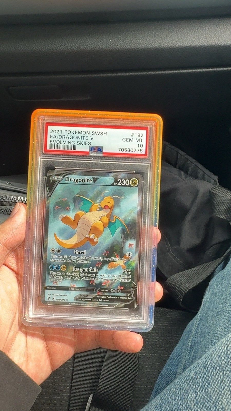 Dragonite V psa 10, Hobby en Vrije tijd, Verzamelkaartspellen | Pokémon, Ophalen of Verzenden, Zo goed als nieuw