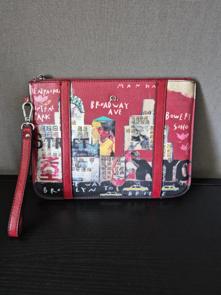 Dayaday handtas, Ophalen of Verzenden, Zo goed als nieuw, Rood, Handtas
