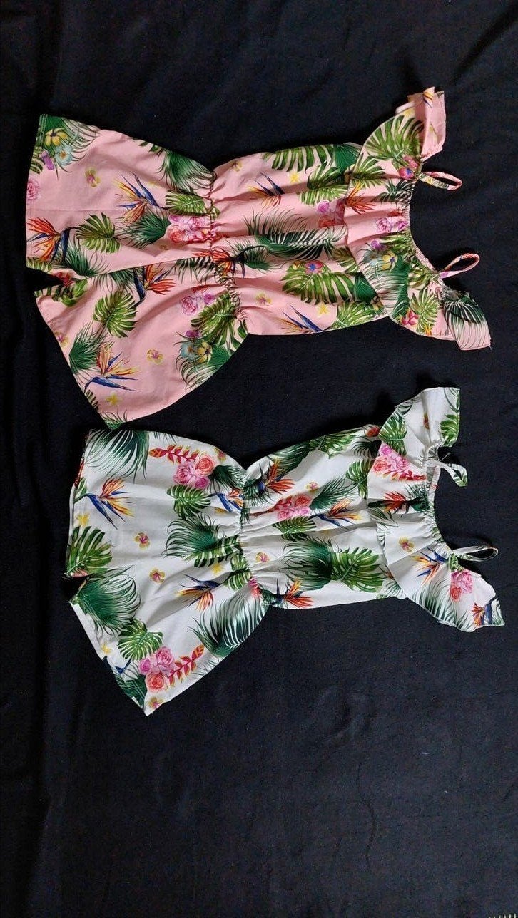 Twee zomerse onesies mt 170 meisje, Ophalen of Verzenden, Zo goed als nieuw, Meisje