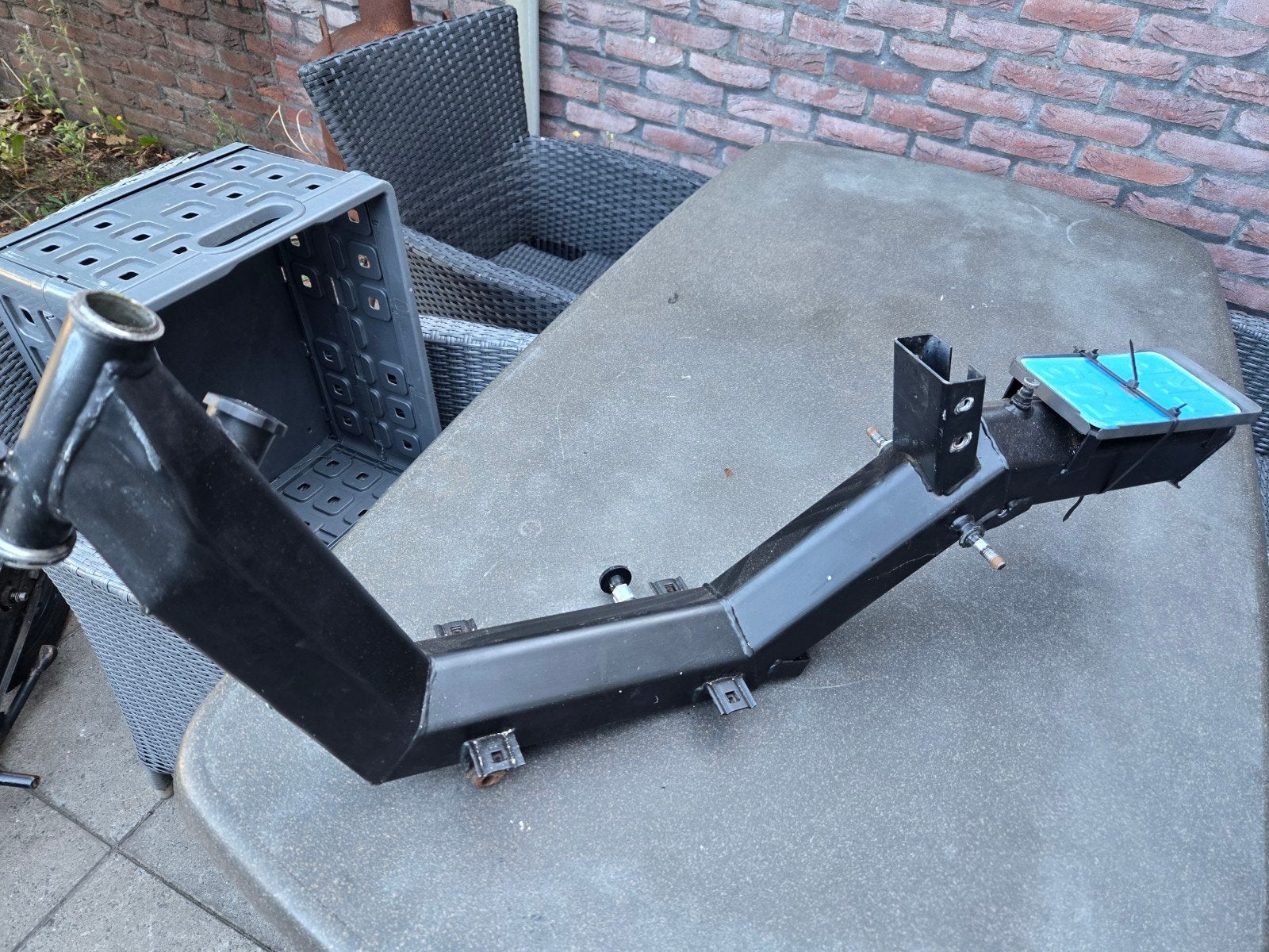 Gilera Citta frame met kenteken, zwart, nette staat, Fietsen en Brommers, Ophalen