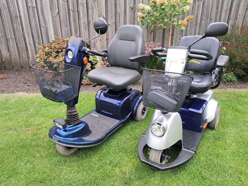 Scootmobiel, Scootmobielen. € 300,- per stuk., Ophalen, Gebruikt, 16 t/m 25 km, 11 t/m 15 km/u