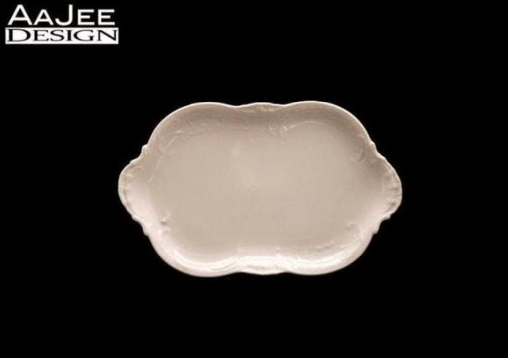 Rosenthal - Sanssouci - Serveerschaal - Wit Porselein - 25cm, Ophalen of Verzenden, Overige stijlen, Porselein, Schaal of Schalen
