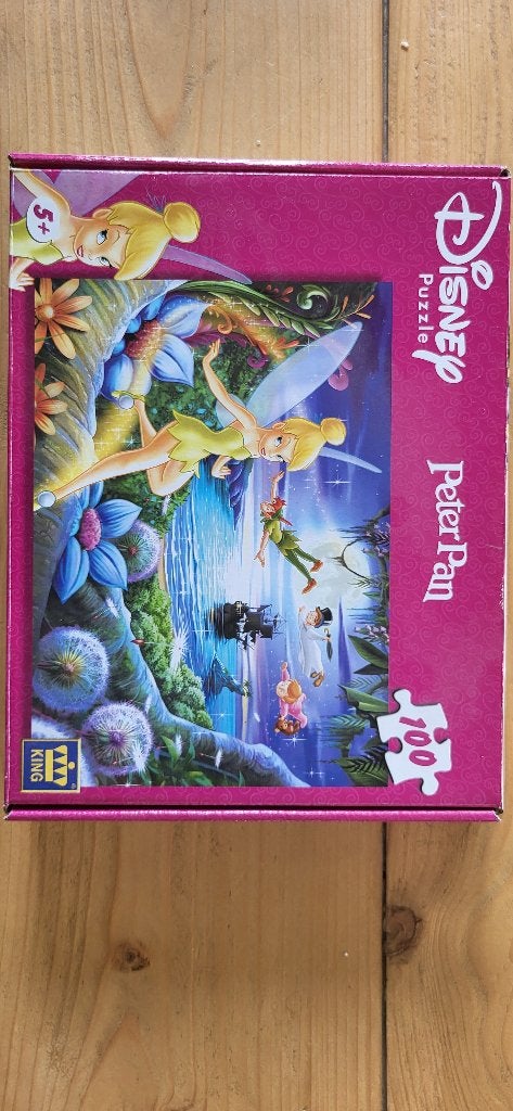 Disney puzzels & leuke spelletjes - Peter Pan, Dora e.a., Ophalen of Verzenden, Meer dan 50 stukjes, Gebruikt, 6 jaar of ouder